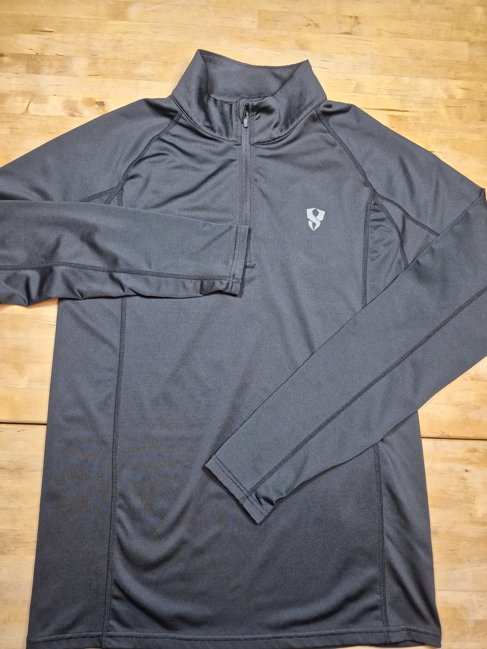 Women's Black Performance Quarter-Zip Jacket